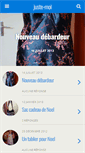 Mobile Screenshot of juste-moi.com